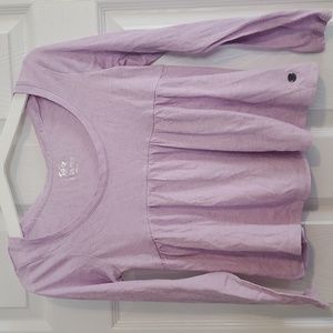 New without tags Justice babaydoll top